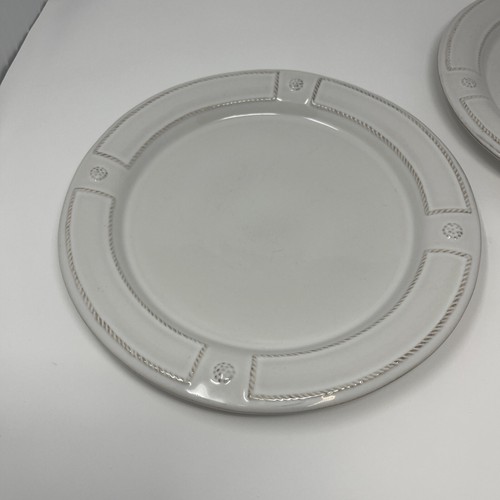 Pair of Juliska Berry & Thread French Panel Dinner Plates, Gently Used - Picture 4 of 13