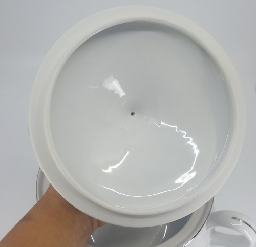 maria fine porcelain china soup toreen with lid 7.5"  - Picture 6 of 7