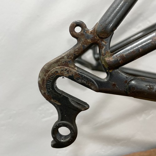 Vintage Bridgestone 400 Frame Set Mixte 51 cm 700c Step Through Steel 126 80s - Picture 18 of 21