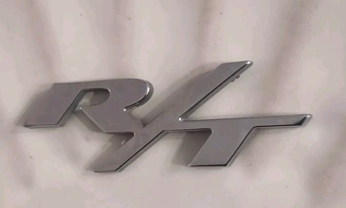 Dodge R/T Charger Challenger Magnum Caliber OEM Rear Trunk Emblem R/T - Picture 3 of 4