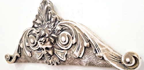 Placa de pared vintage de friso de ángel con cara de querubín Eros decoración del hogar - Imagen 4 de 8