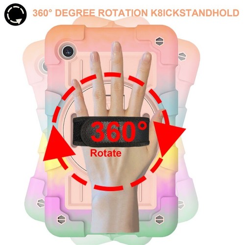 Case Kids Heavy Duty Shockproof Strap Cover For Samsung Galaxy Tab A9 8.7 X110 - Picture 123 of 123