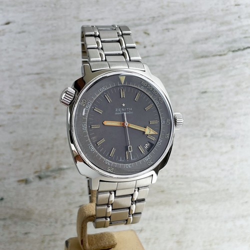 Zenith Super Sub Sea A3635 - Patina Dial Automatik 40 mm 1970 Herrenuhr - Bild 5 von 9