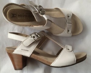 Chaussures sandales MEPHISTO neuves blanches 41