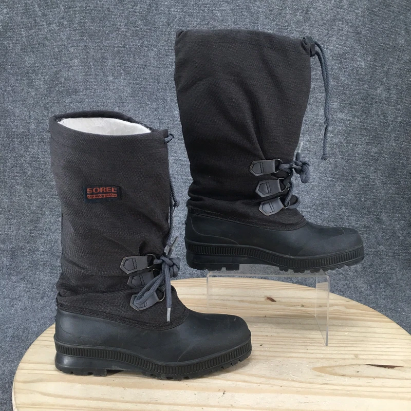 sorel kaufman tall riding lace up casual knee high block boots