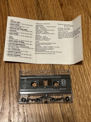 Shinehead The Real Rook Cassette Tape 1990 Elektra - Picture 2 of 2