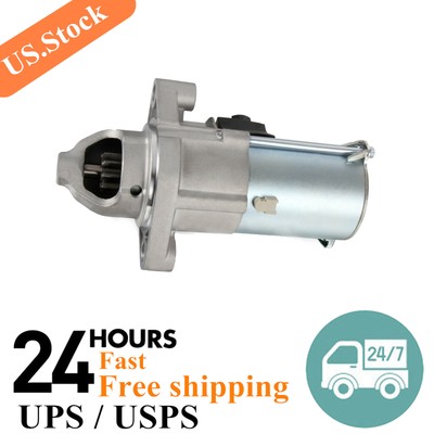 for Honda Accord Starter Accord 2.4L L4 2006-2012 1.6KW 12V CW 9-Tooth Pinion