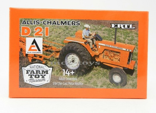 2019 NATIONAL FARM TOY MUSEUM 1:64 ERTL *ALLIS-CHALMERS* D21 trattore nuovo con scatola! - Foto 6 di 6