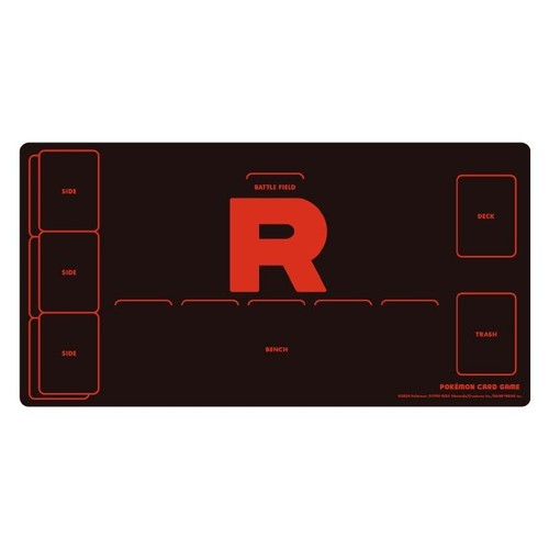 Pokemon Card Game Team Rocket Rubber play mat Supply goods Center japan - Picture 24 of 24