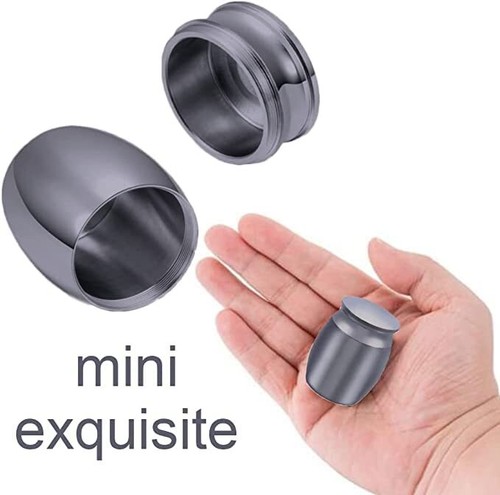 Small Cremation Urns for Human Ashes Adult Male Female - Mini Keepsafe Urn Ash - Picture 3 of 7