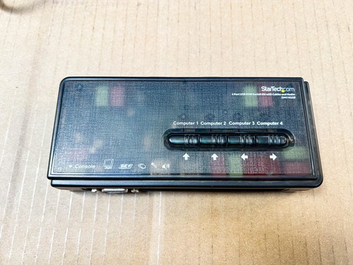 StarTech.com SV411KUSB 4-Port USB KVM Switch Kit with Cables & Audio - 第 3/6 張圖片