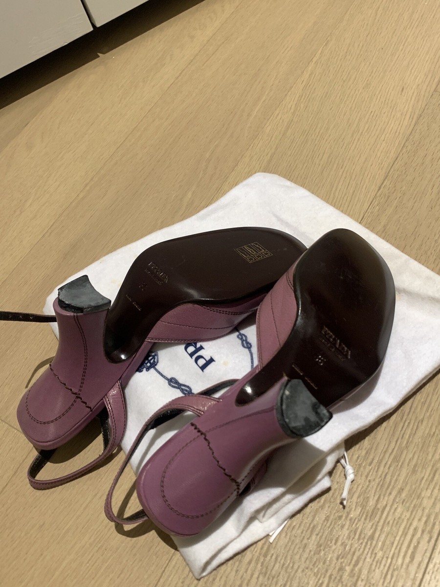 パンプス PRADA PURPLE LEATHER PUMPS AnOther Loves: A Purple Prada Pump | AnOther