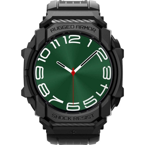 Etui ochronne z bransoletą do Galaxy Watch Ultra 47mm Spigen Case Cover Czarne - Zdjęcie 1 z 12