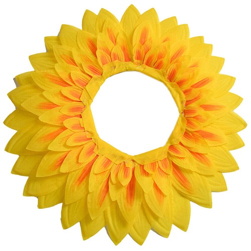 Kids Funny Sunflower Hat Sunflower Costume Headgear Headband Performance Prop - Bild 14 von 21
