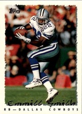 1995 Topps Emmitt Smith #330 Dallas Cowboys 8L