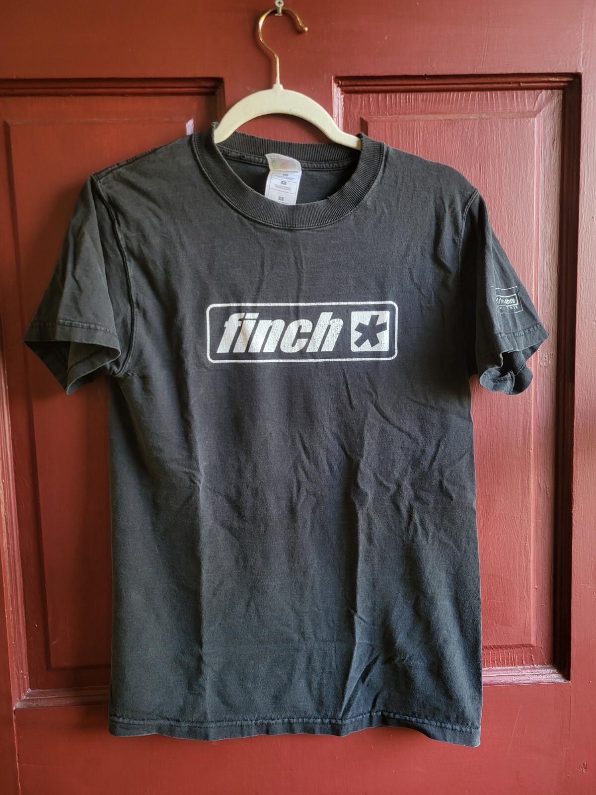 Vintage Hot Topic Finch Band What It Is To Burn 2002 Drive-Thru T-Shirt Size S