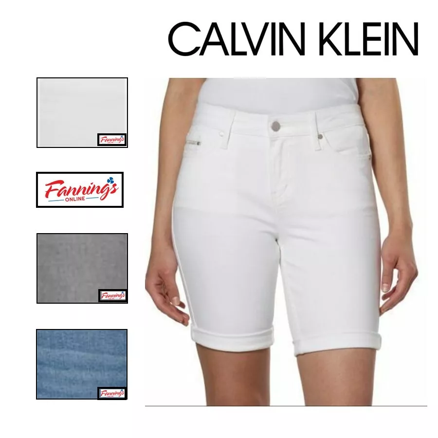 Calvin klein women's clearance bermuda shorts