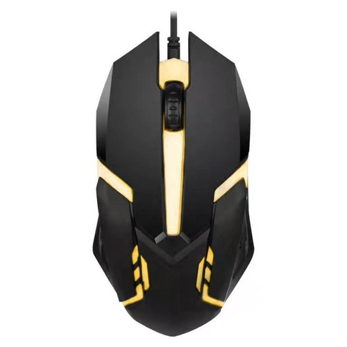 Gaming Mouse 7-Colors LED Backlight Ergonomics USB Mouse Gamer Wire d L1X6 - Bild 13 von 16