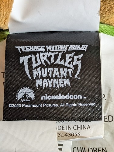 Teenage Mutant Ninja Turtles Leonardo Kids 26" Pillow Buddy Plush Nickelodeon - Picture 10 of 14