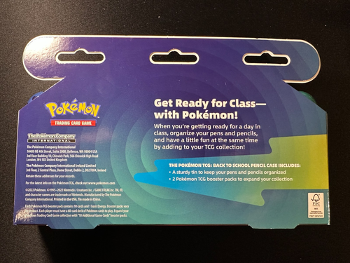 Back To School Pikachu Pencil Case Astral Radiance | Evolving Skies Booster Pack - 第 2/3 張圖片