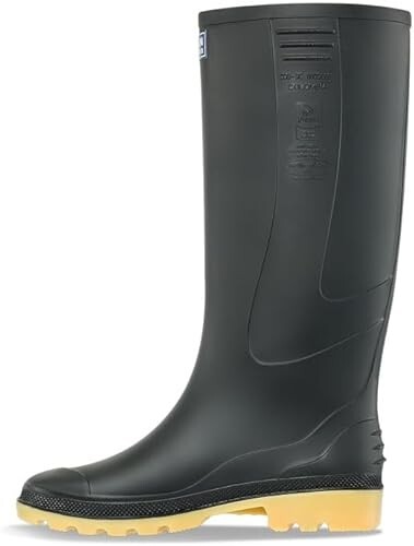 Croydon Black Titan PVC Regenstiefel wasserdicht für Gartenarbeit | Angeln | Landwirtschaft - Bild 4 von 7