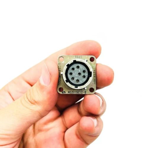 ITT Cannon KPTB12-8PS Circular Connector, 8 Position, Panel, Pin, MS3119E12-8 - Picture 5 of 11