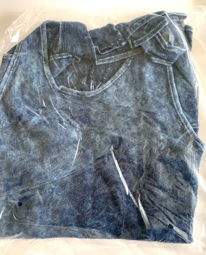 Camiseta sin mangas Anthropologie M ERRANT NALA algodón lino cambray elástico torcido EE. UU. NUEVA CON ETIQUETAS - Imagen 4 de 4