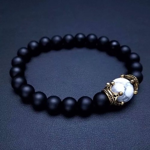 Bracciale Occhio di Tigre Moda Lusso Moderno Pietra Perline Gioielli Brucia Grassi Charm M - Foto 22 di 24
