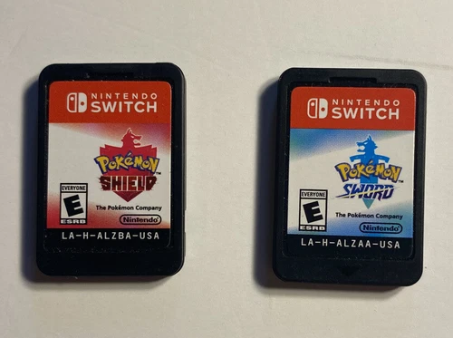 Nintendo Switch - Pokemon Sword and Pokemon Shield Pre-Owned Games - Ships Free!