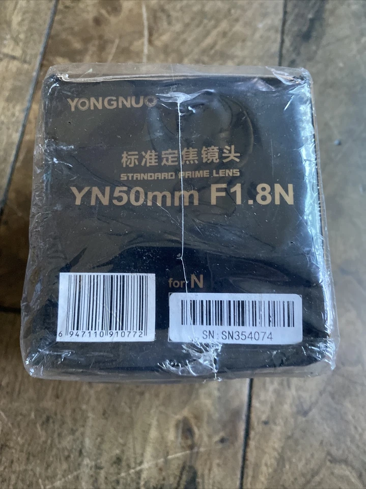 YONGNUO YN50mm F1.8N Standard Prime Lens Large Aperture Auto Manual Focus AF ... - Image 4 of 4
