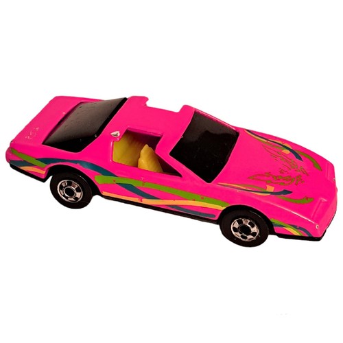 Vintage Pink Hot Wheels Pontiac Firebird Collectible 1982 Diecast Car Vehicle