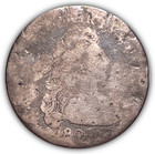 1807 Draped Bust Dime Almost Good Ag Coin, Details #21201