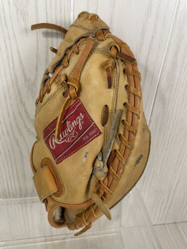 Rawlings RCM33 Lite Toe Catcher's Mitt Right Hand Throw Player Preferred Series - Picture 2 of 12