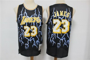 New Los Angeles Lakers #23 LeBron James Retro Basketball Jersey camouflage