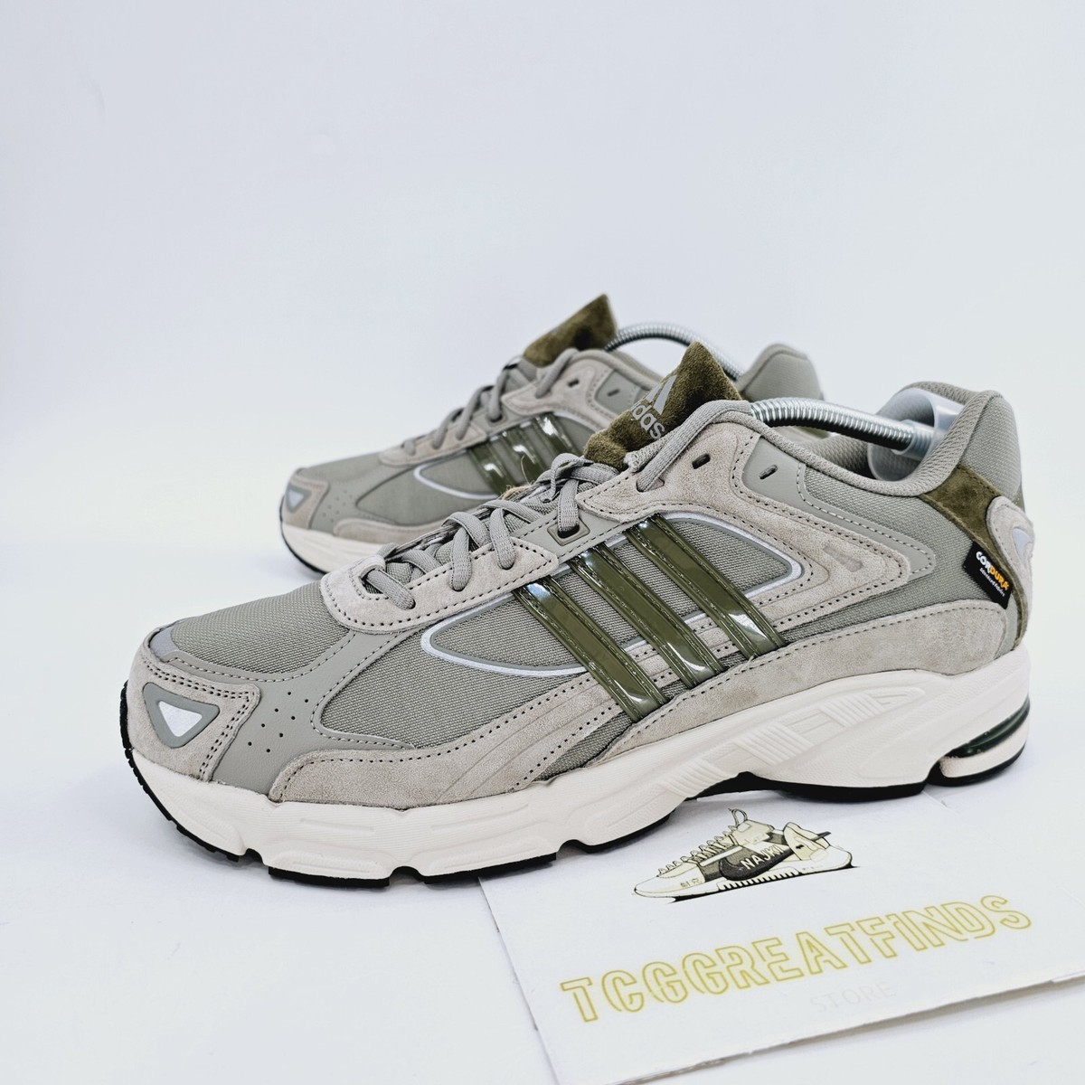 Adidas RESPONSE CL Cordura Mens Size 12 Shoes Silver Focus