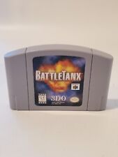 BattleTanx Nintendo 64 1998 N64 Authentic Yellowed Tested Works Great Smoke Free