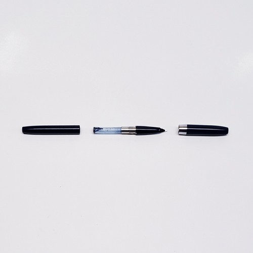 Sheaffer 330 Vintage Fountain Pen- In Box - White Dot - Navy Blue And Chrome - Picture 4 of 6