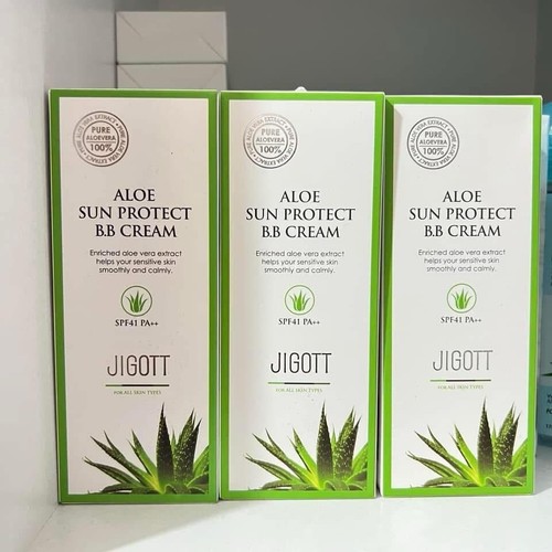 US SELLER JIGOTT Essence Aloe Sun Protect B.B Cream 50ml Made in Korea - Picture 1 of 2