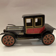 Ichimura Shoten Tin Toy Car Classic Car T model Ford Coupe