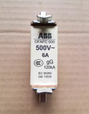 10PCS/1Box New ABB OFAFC000 OFAFC000GG6 6A Fuses In Box Brand