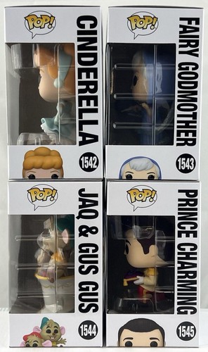 Funko Pop! Cinderella 75th Anniversary (SET of 4) Vinyl Figures - (SHIPS FAST) - Picture 4 of 7
