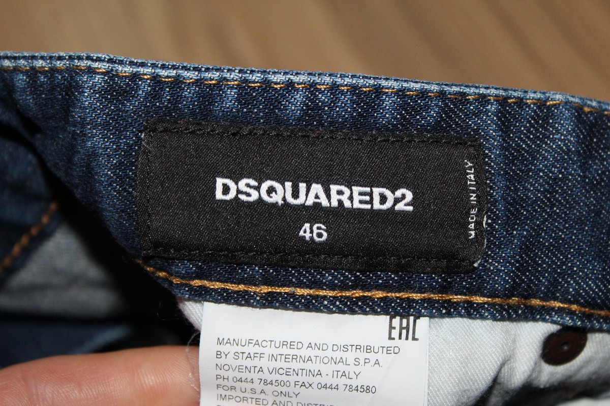 DSQUARED D2 SLIM DSQ ICON cool guy jeans size 46 | eBay