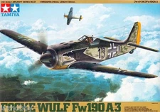 Tamiya 61037 1/48 Model Figther Aircraft Kit Luftwaffe Focke-Wulf Fw 190 A-3