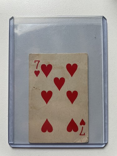 1961 Elementary School 1st Year Playing Cards - JGA147 #7H - HOF Katsuya Nomura - Picture 2 of 2