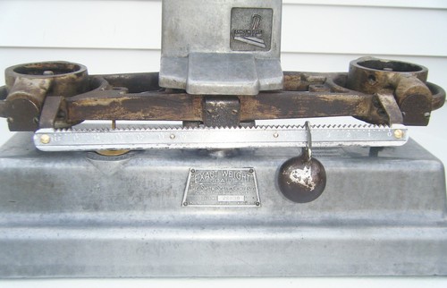 Rare Antique Smith Scale Company Exact Weight Scale #26839 - Picture 14 of 24