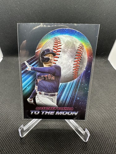 2024 TOPPS BIG LEAGUE TO THE MOON MASATAKA YOSHIDA BOSTON RED SOX #TM-8 - Picture 1 of 2