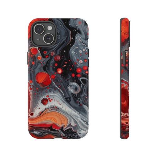 Onyx Flame Liquid Phone Case for iPhone, Samsung Galaxy, Pixel - 第 14/139 張圖片