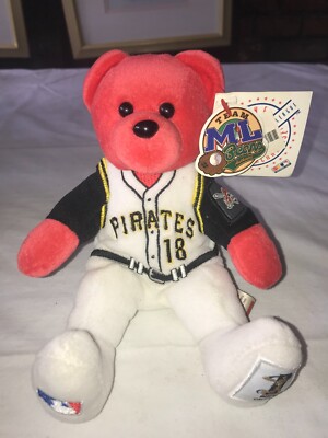 NWT MLB TEAM BEANS Plush Stuff Teddy Bear PITTSBURGH