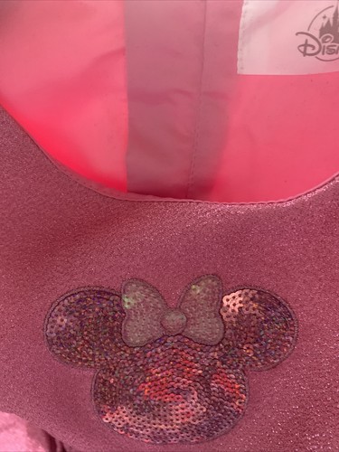 Neu mit Etikett Mädchen Disney Store Minnie Mouse Kleid für besondere Anlässe rosa Glitzer 5/6 - Bild 9 von 9