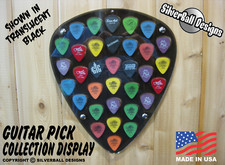 Espositore collezione Guitar Pick - Appeso a parete taglio laser personalizzato